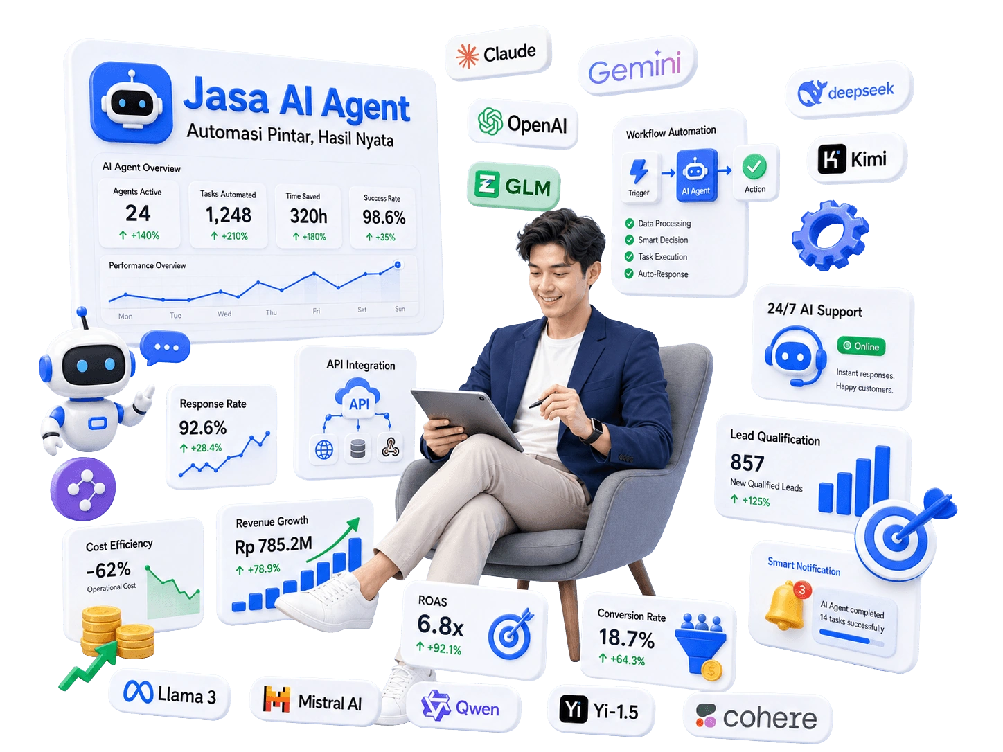 Jasa Pembuatan AI Agent & OpenClaw Profesional