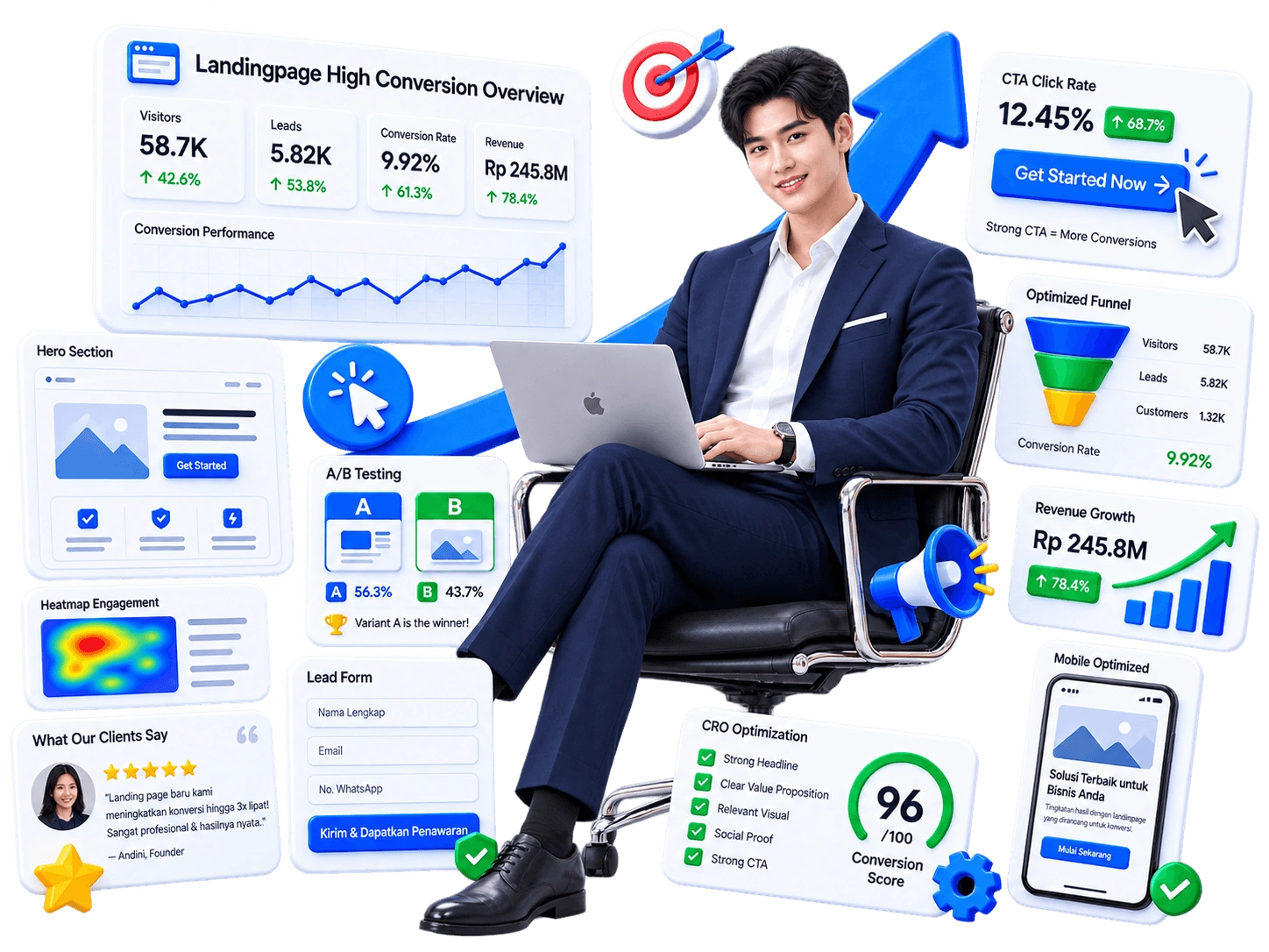 Jasa Pembuatan Landing Page Profesional